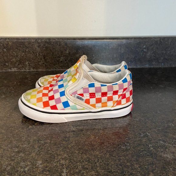 Vans Toddler Slip-Ons - Size 7.5C - Picture 4 of 8